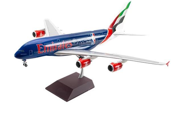 Airbus A380 Emirates "Official Airline Partner of the NBA"