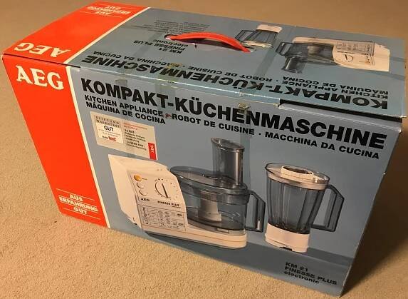 Kuchyňský robot AEG s příslušenstvím | Aukro