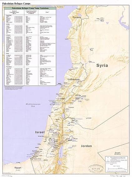 Palestinské uprchlické tábory – Wikipedie