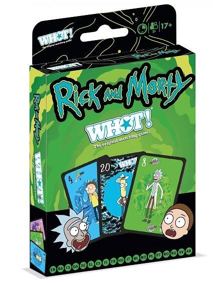 WHOT Rick and Morty karetní hra typu Uno