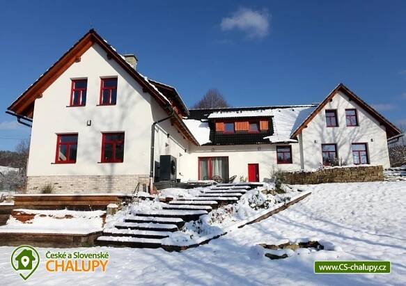 Chalupa s apartmány - Radhošť - Dolní Bečva (3M-121): CS chalupy, pronájem chaty a chalupy