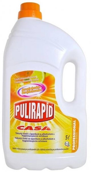 Pulirapid Casa Agrumi univerzální čistič se čpavkem a vůní citrusového ovoce 5 l