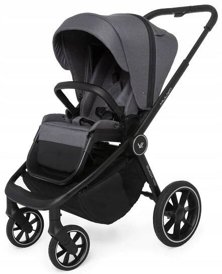 MUUVO SET Kočárek 4v1 Quick 4.0 Iron graphite set + CBX By CYBEX Aton B2 i-Size + základna