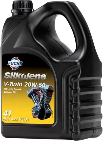 600885885 FUCHS Silkolene Comp 4 XP Motorový olej 15W-50, 4l, Syntetický olej pro Motocykl