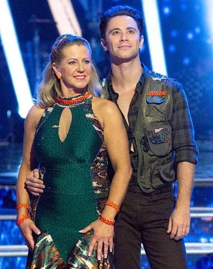 Tonya Harding and Sasha Farber on ‘Dancing With The Stars‘