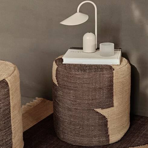 Ferm Living designové poufy Forene Cylinder