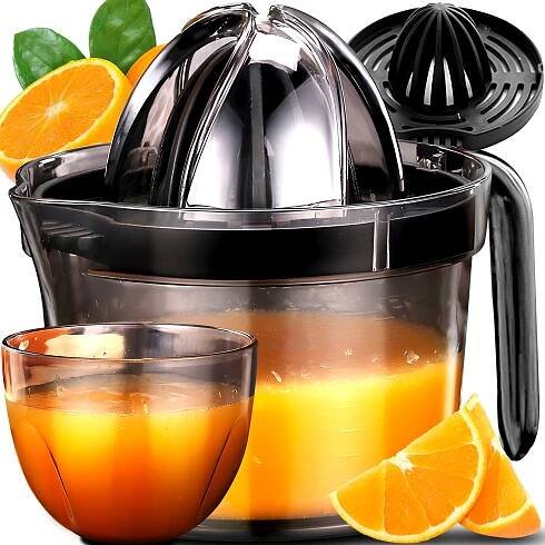 Odšťavňovač citrusů Ruční odšťavňovač citronů 500 ml Odolný s nádobou Odšťavňovač s