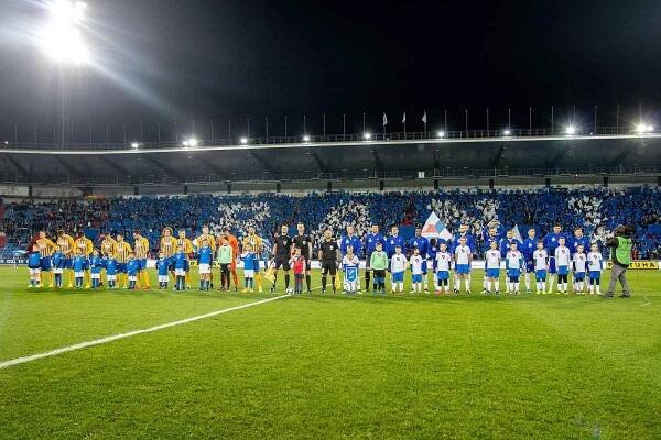 Utkání 18. kola fotbalové Fortuna ligy: FC Baník Ostrava - SFC Opava, 29. listopadu 2019 v Ostravě.