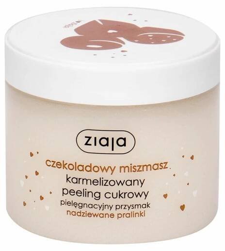 Ziaja Chocolate Mix Sugar Body Scrub Tělové peelingy pro ženy