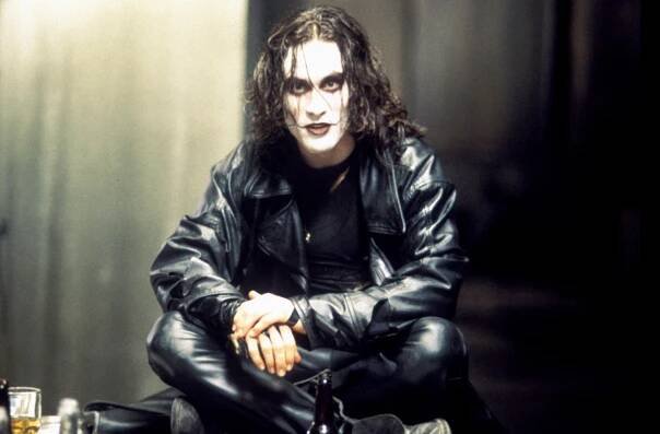 Brandon Lee in 'The Crow'