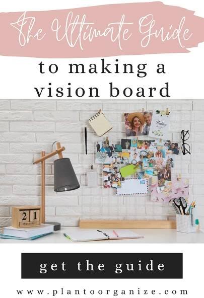 Vision board with inspiring images and quotes for 2025 goals. 2025 vision board ideas. Vision board words. Words for vision board.