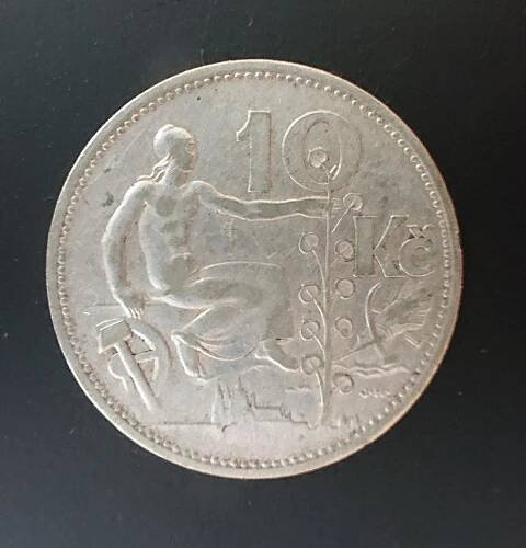 Československo - 10 Kč - 1931 - Numismatika