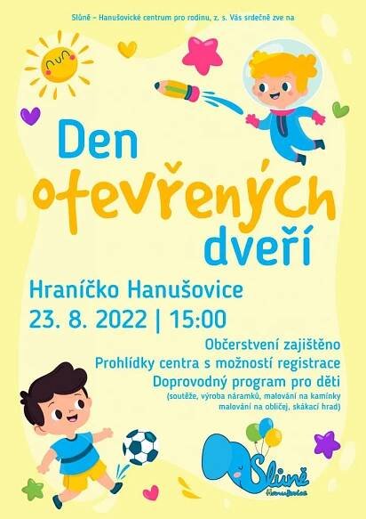Den otevřených dvěří | Centrum Slůně Hanušovice 1
