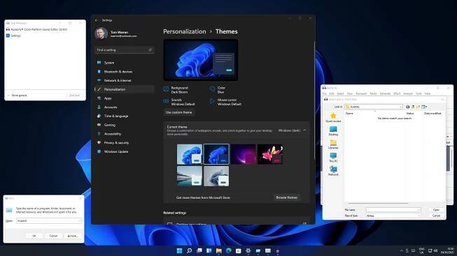 Dark mode isn’t consistent in Windows 11.