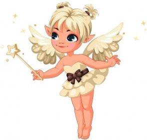 Cute Fairies Clip Art