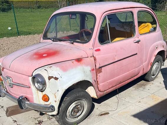 Fiat 600d s doklady