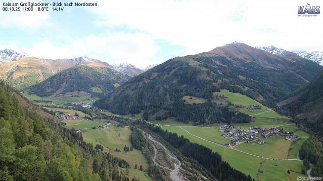 Kals am Großglockner - Blick nach Nordosten - Foto-Webcam.eu