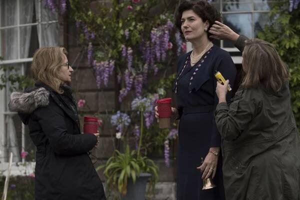 Sandra Goldbacher, Anna Chancellor - Agatha Christie: Zkouška neviny - Epizoda 1 - Z natáčení