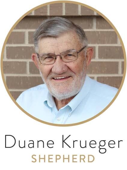 Meet Our Shepherds Update_Duane Krueger