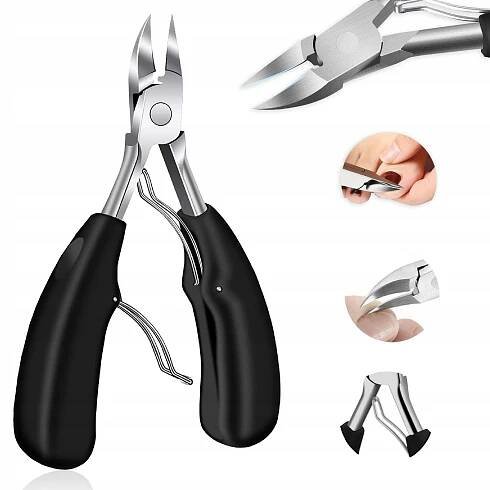 PROFESIONÁLNÍ KLEŠTĚ NA ZARŮSTAJÍCÍ NEHTY 135 mm PEDIKÚRA PRO SENIORY za 173.00CZK - Allegro
