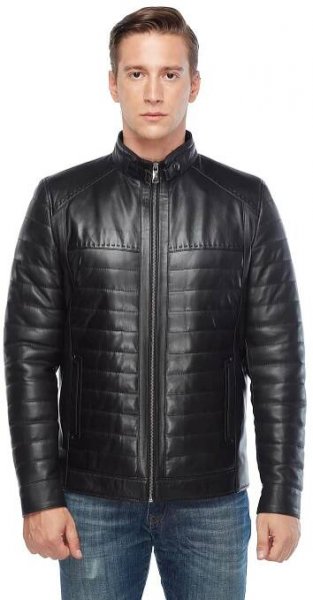 Josh O'Connor Men's 100 % Real Black Leather Jacket