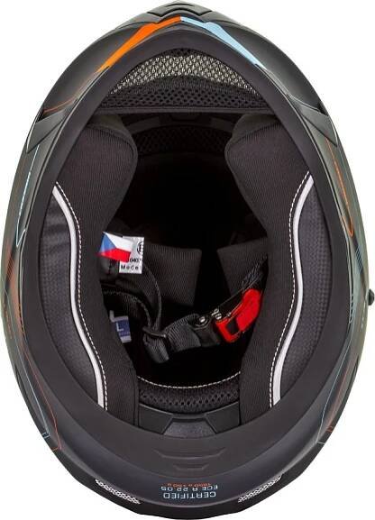 Cassida Integral 3.0 Turbohead matně černá/oranžová/modrá XL