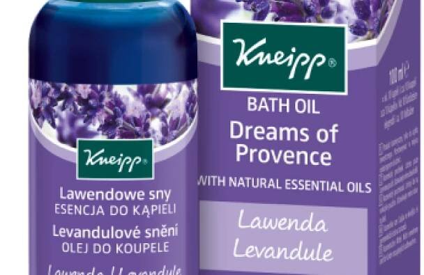 olej do koupele, Kneipp Levandulové snění, 179 Kč