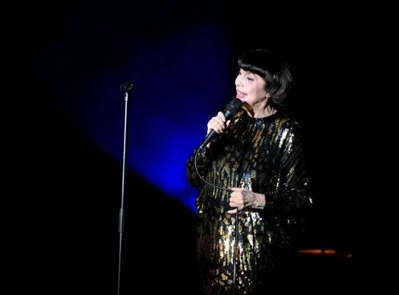 Foto: Mireille Mathieu, Kongresové centrum, 11. 12. 2023