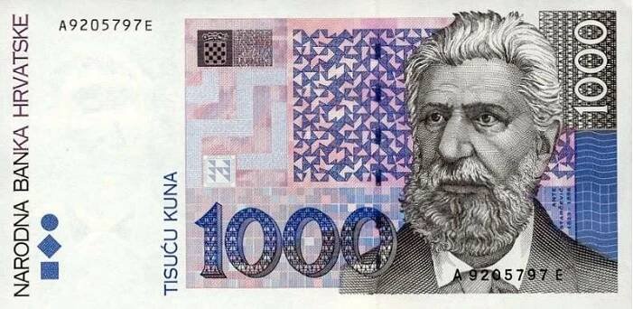 Chorvatskou kunu mění pouze centrální banky eurozóny