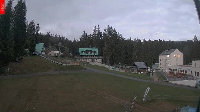 Fotka z webkamery Špičák - Ski&bike