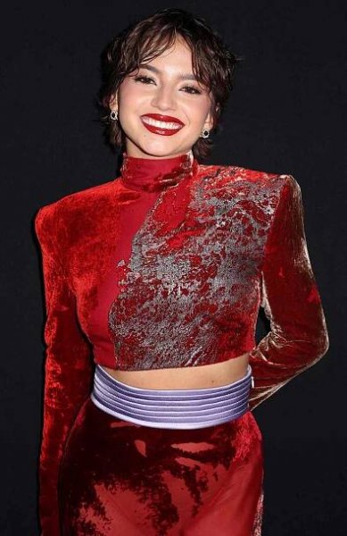 Isabela Merced attends the "Superman" movie celebration at Kaseya Center