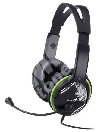 Genius Sluchátka s mikrofonem HS-400A Green