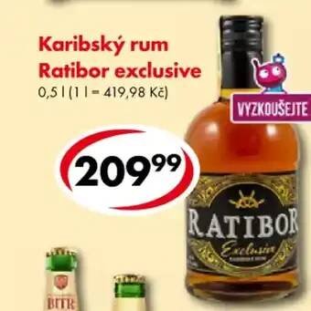 CBA Karibský rum Ratibor exclusive 0,5l nabídka