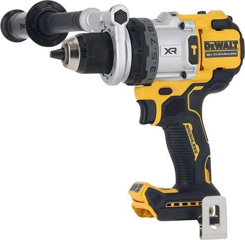DEWALT DCD1007NT-XJ, ruční vrtačka, bez klíče, bezkartáčová, černá, žlutá, 1,3 cm