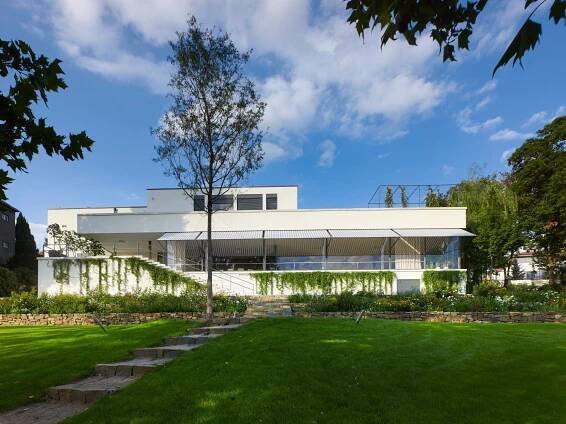 Vila Tugendhat - funkcionalistický dům - Brno