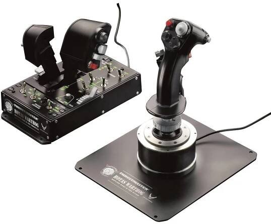 Thrustmaster Hotas Warthog joystick k leteckému simulátoru USB PC černá : Půhy.cz