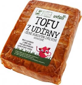 Tofu UZENÉ bukovým dřevem