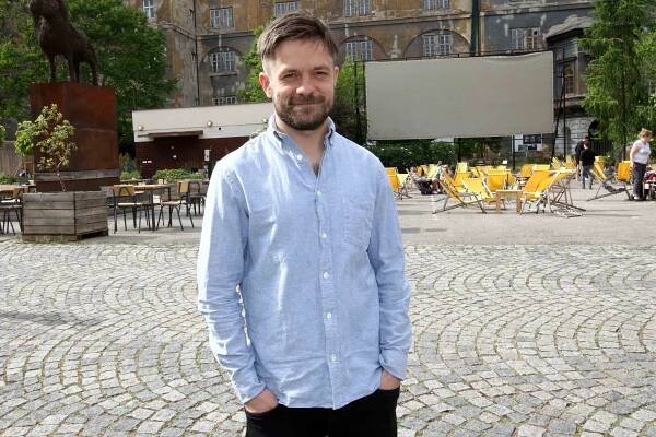 Jiří Mádl na křtu své nové knihy "Přitažlivost planety Krypton."