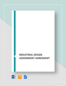 Industrial Design Assignment Agreement Template