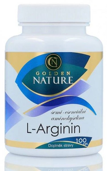 Golden Nature L-Arginin 100 kapslí
