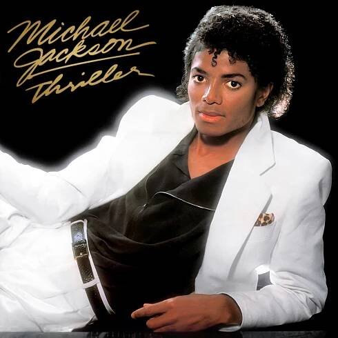 michael jackson's 'thirl' album cover