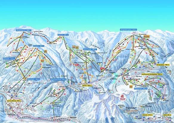 Lyžování Zillertal 3000 / Hintertux