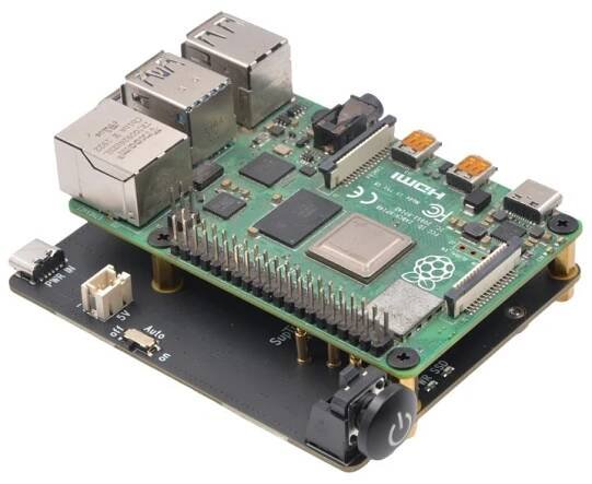 Suptronics - X873 V2.0 M.2 NVMe SSD Shield pro Raspberry Pi 4 2