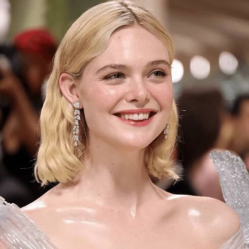 NEW YORK, NEW YORK - MAY 06: Elle Fanning attends The 2024 Met Gala Celebrating "Sleeping Beauties: Reawakening Fashion" at The Metropolitan Museum of Art on May 06, 2024 in New York City. (Photo by John Shearer/WireImage)