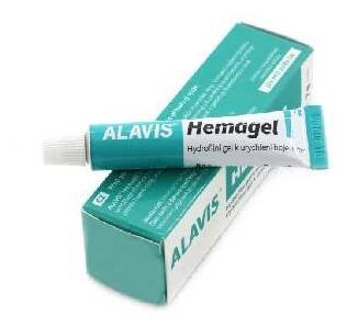 Alavis HEMAGEL – gel k hojení ran, 7 g