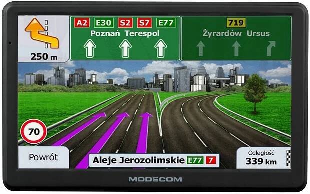 NÁKLADNÍ NAVIGACE 7 PALCŮ TIR IGO TRUCK - MODECOM CX 7.3 + IGO TRUCK 2025 Aktualizace mapy doživotní