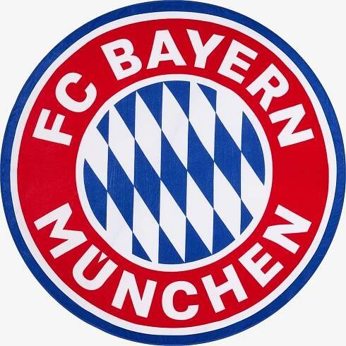 FC BAYERN MÜNCHEN Beach Towel in Red: front