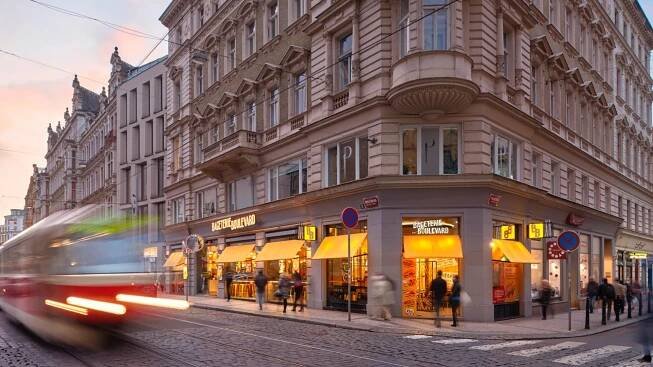 Fotka: Bageterie Boulevard ve Vodičkově ulici v Praze | CzechCrunch