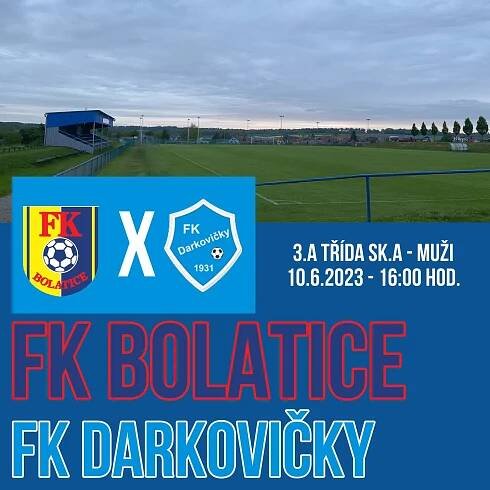 B-TÝM: V Bolaticích se bude na dálku bojovat o 2. místo! – Fotbalový klub Darkovičky