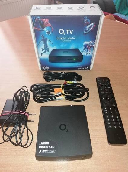 O2 TV setobox, digitální televize s multidimenzí - TV, audio, video